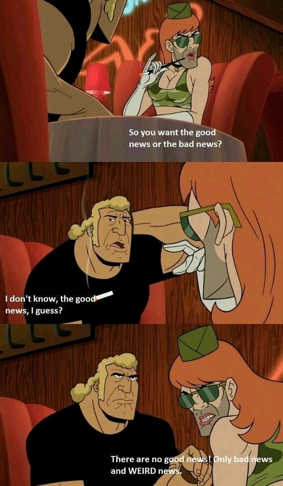 How seeing the news feels now