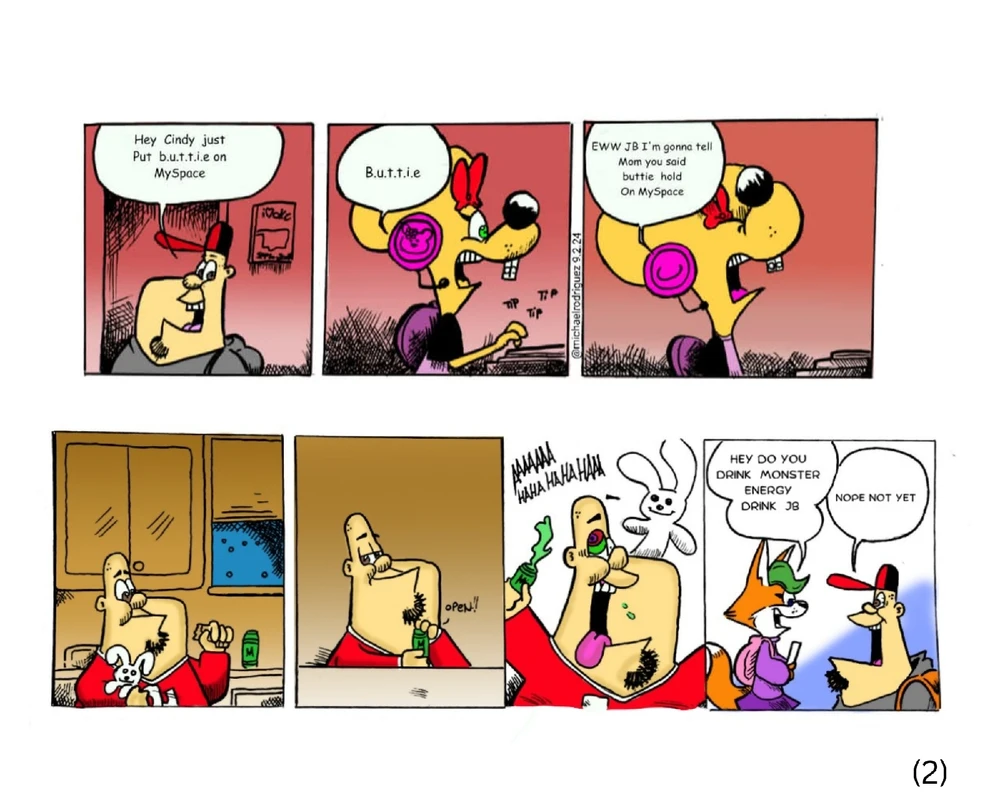 I made comic strips jb burns cartoon