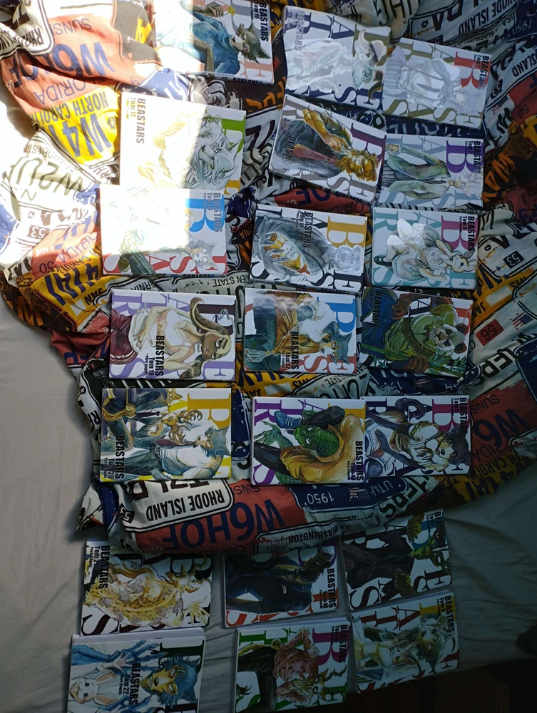 Pierwsza skompletowana manga :D