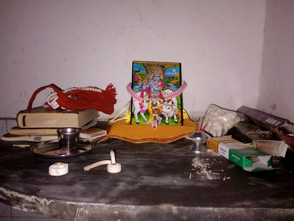 a small altar