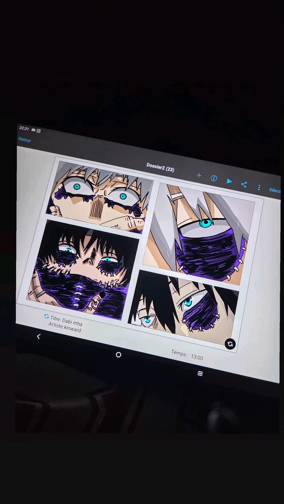 Dabi de my hero academia