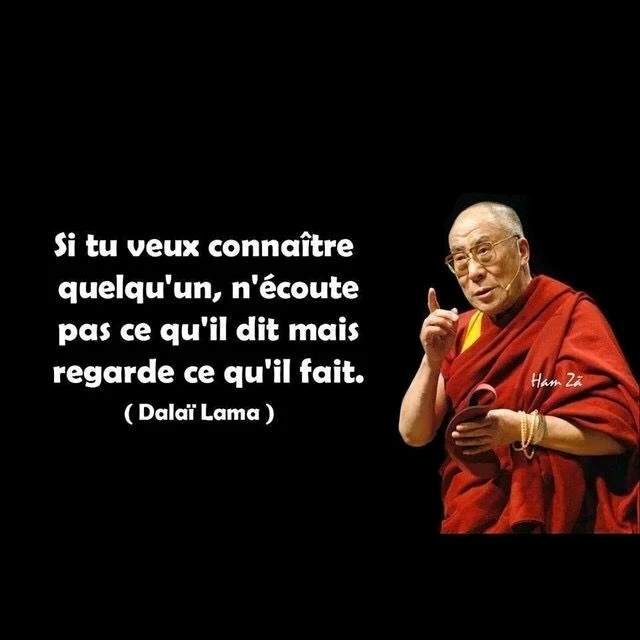 Les actes avant les paroles