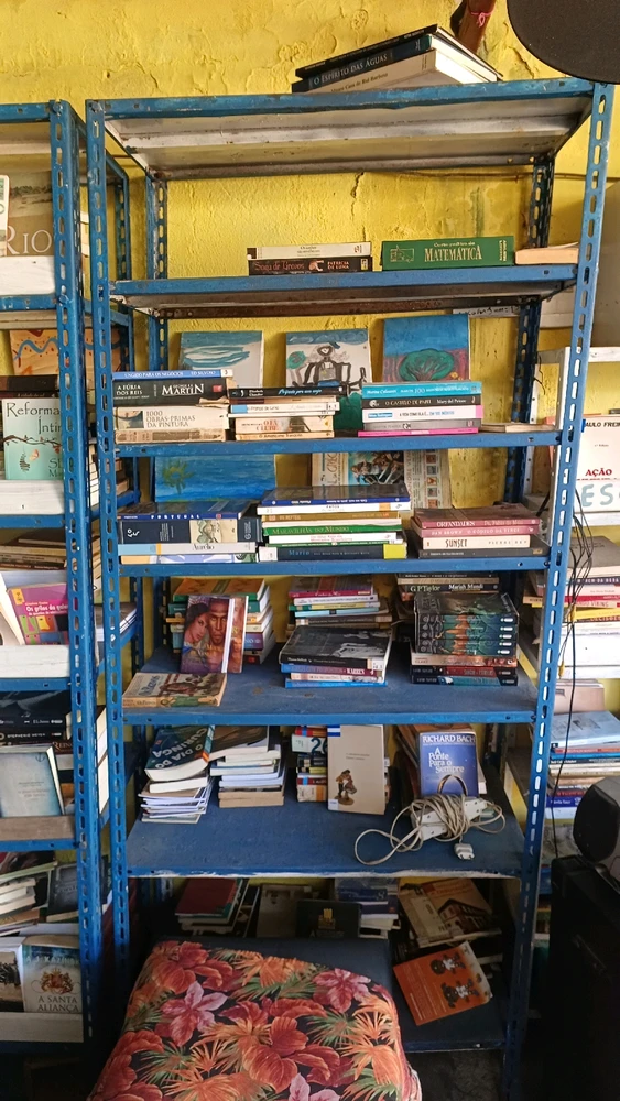 Alguém tem livros para doar no RJ?