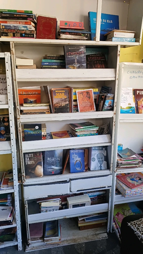 Alguém tem livros para doar no RJ?