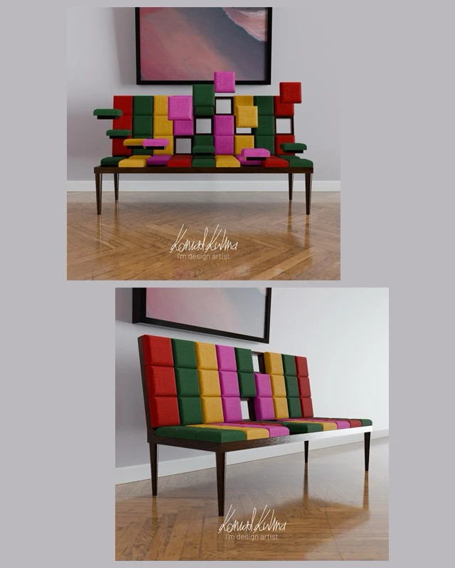 Modułowa sofa mojego designu )