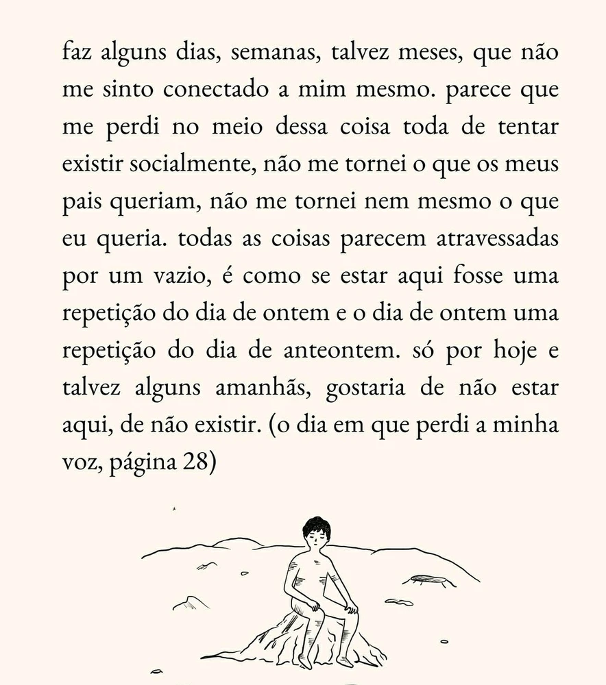 O dia que perdi minha voz