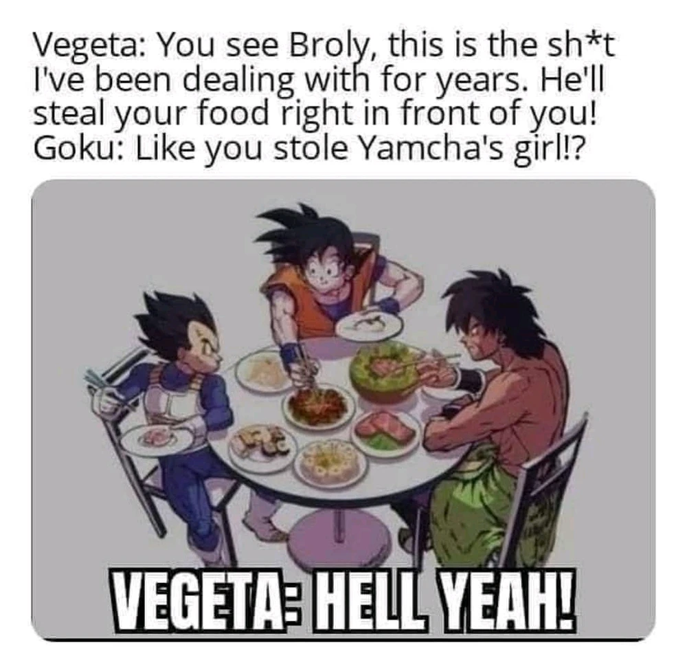 Vegeta is awesome