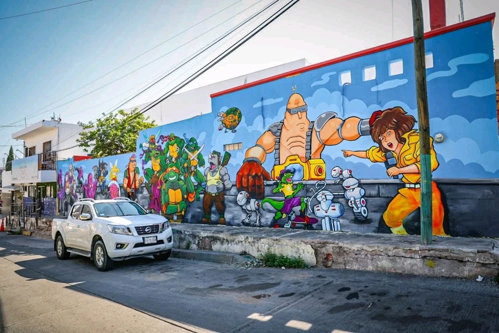 TMNT mural🤯🔥🔥💯🤘