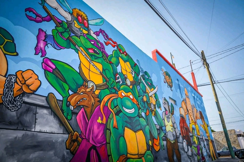 TMNT mural🤯🔥🔥💯🤘
