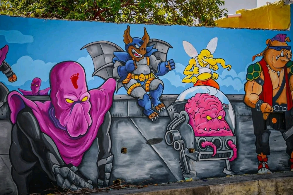 TMNT mural🤯🔥🔥💯🤘