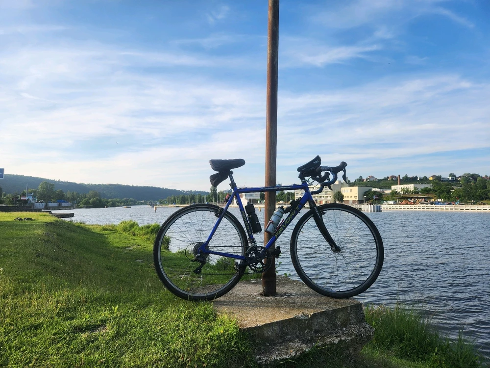 Beautiful summer on the outskirts of Prague.