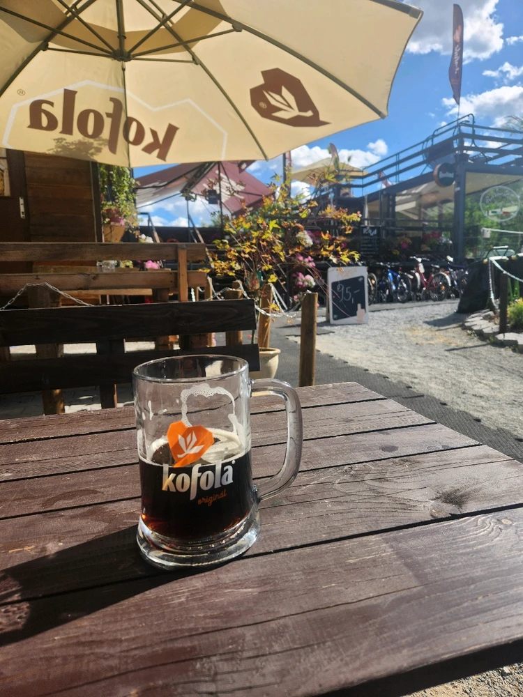 Beautiful summer on the outskirts of Prague.