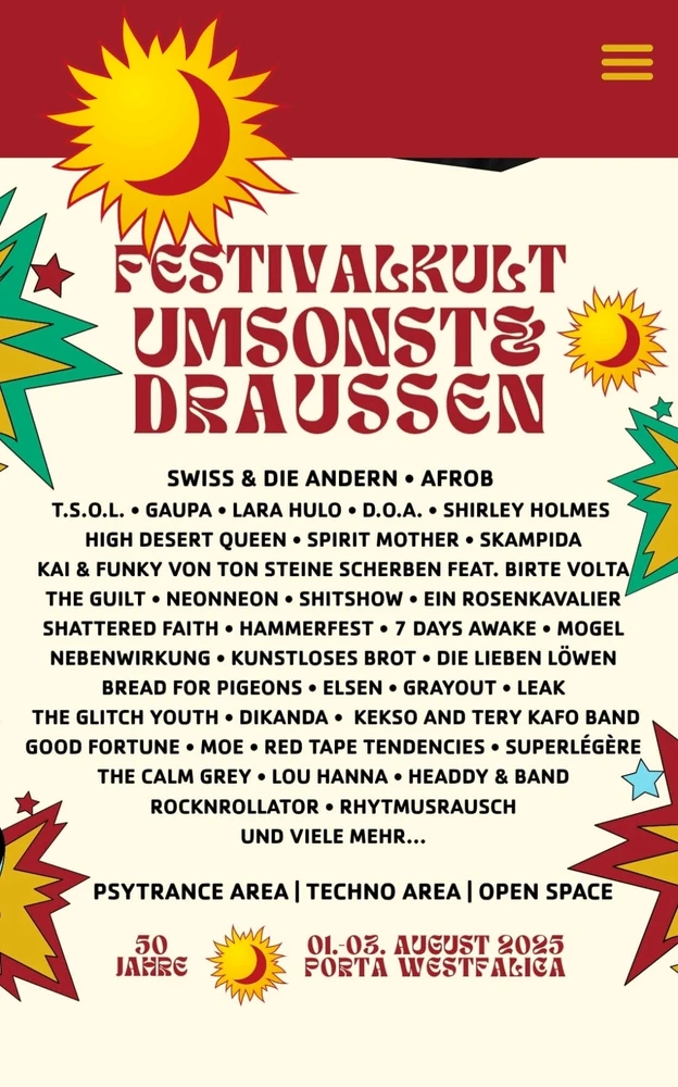 Umsonst&Draußen Porta Westfalica