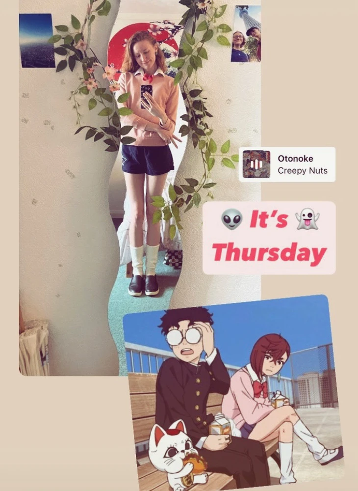 Dan Da Dan Momo cosplay.