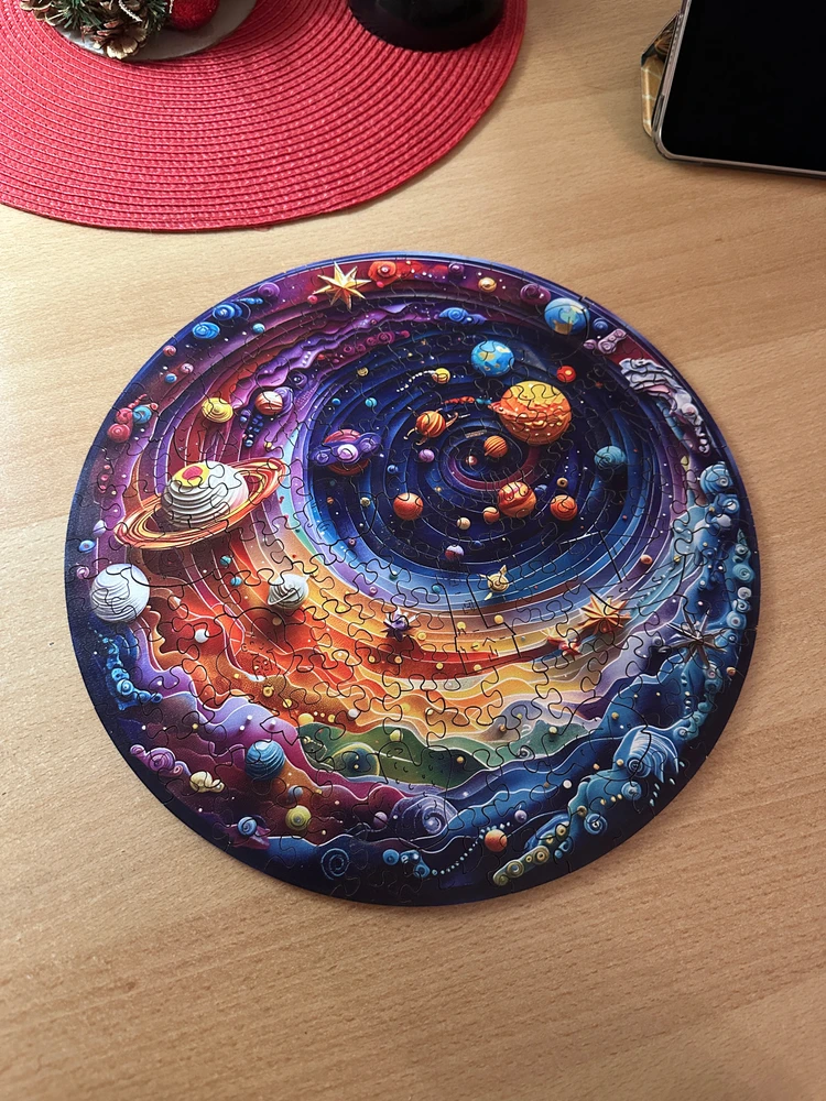 Weirdly shaped puzzles