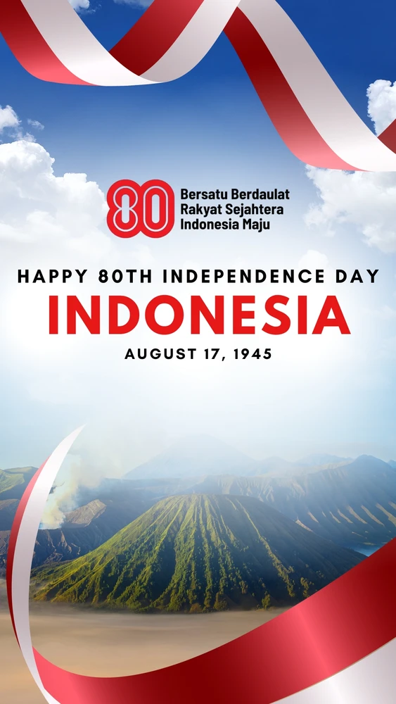 Happy Independence Day, My Homeland Indonesia 🇮🇩