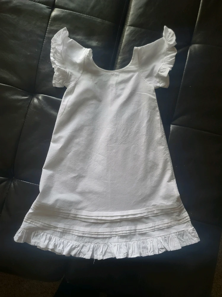 A baby dress for a coworker.