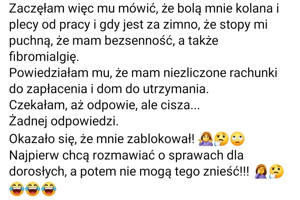Regularnie dostaję privy od młodzieży 18-25 i zawsze mnie zastanawia po co