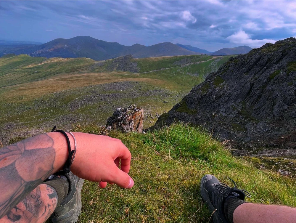 Chilling at Mount Snowdon