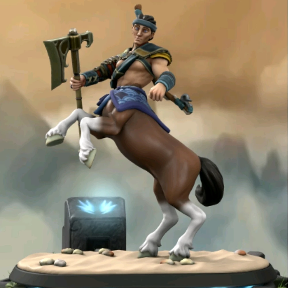 Grapthar the Centaur Barbarian who was to dumb to know anything but had the best clams in multiple planes of existence.