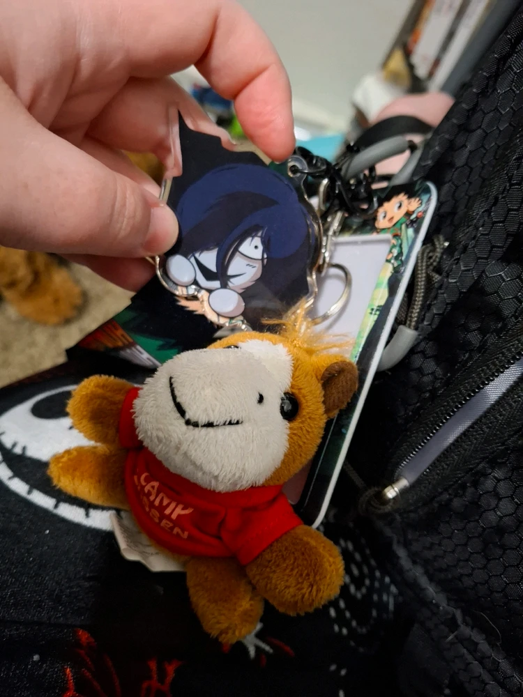 Had fun decorating my new backpack for the fall semester