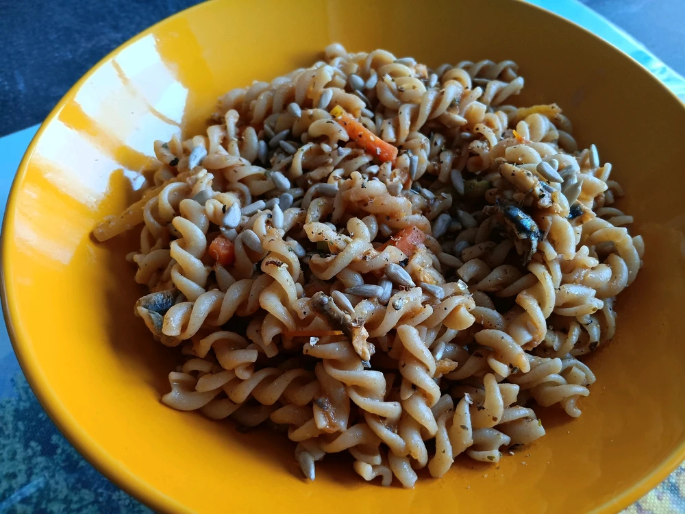 Pâtes aux anchois