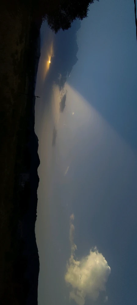 The Sun doesn't want to give up, I want rain, thunderstorms, fresh air. 💚🥲