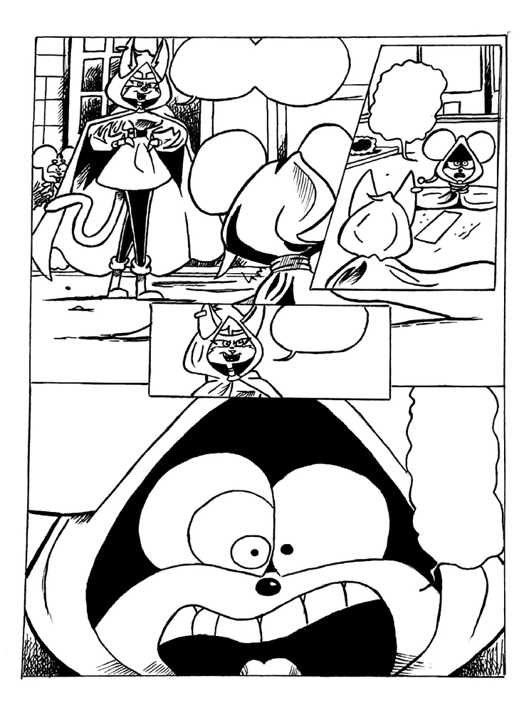 I love drawing comics. I'm a creator masterpiece. That's a professional cartoonist in graphic novel