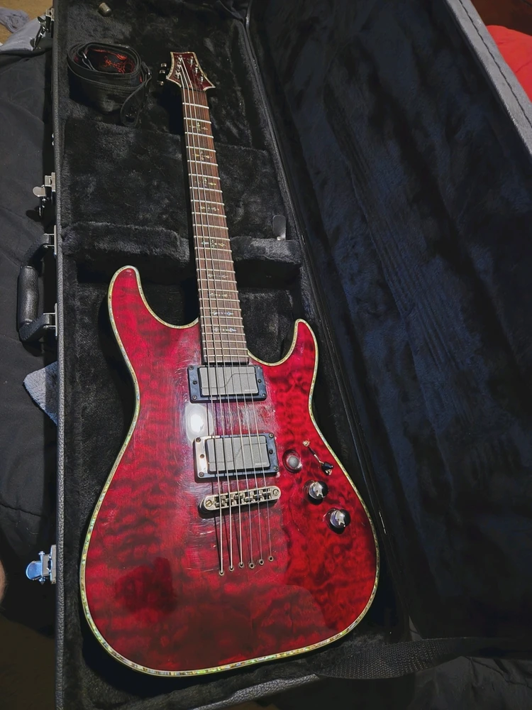 My 2008 Schecter Hellraiser. Have owned her since college.