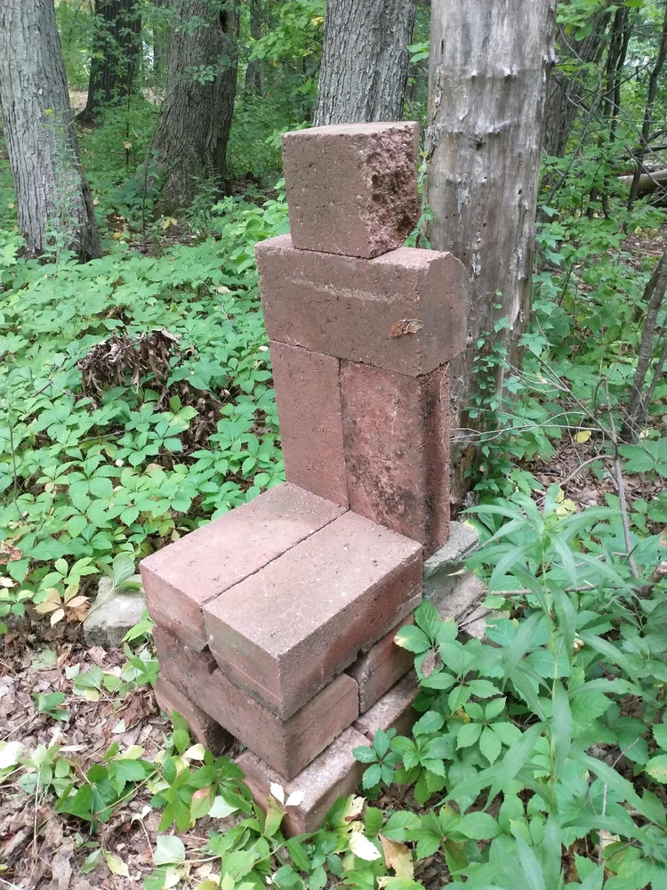 A closer viev of the chair