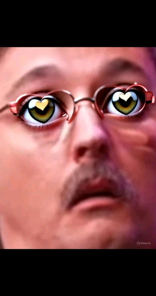 You've given me a bowl full of greatness mustache man with heart eyes