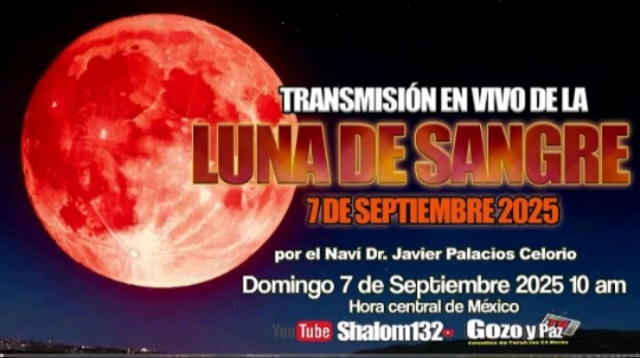 Luna de sangre significados
Shalom132 en YouTube