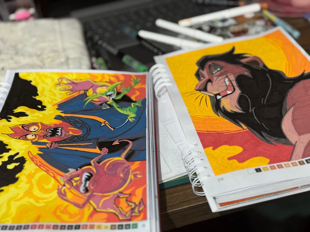 New colored characters