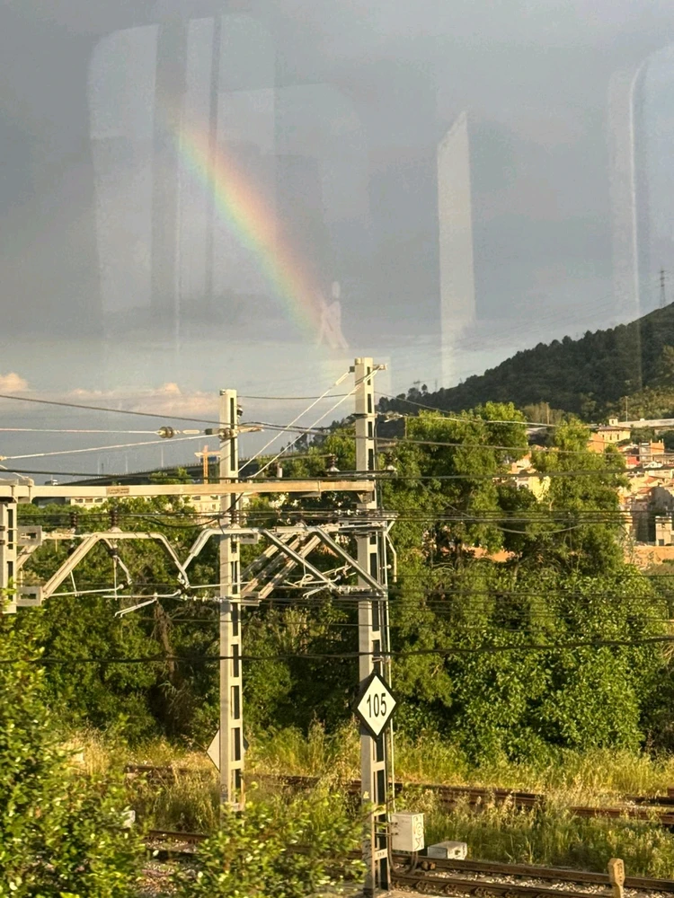You can almost feel the rainbow! 🌈