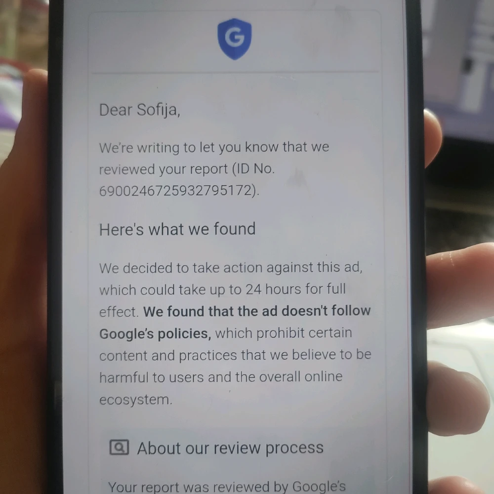 Interesting thing happened.