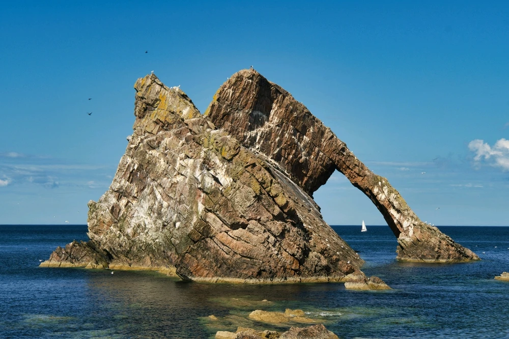 Bow Fiddle Rock, Scotland