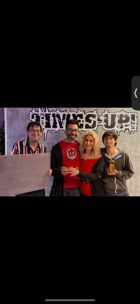 First escape room ever escaped from 😁😁😁😁