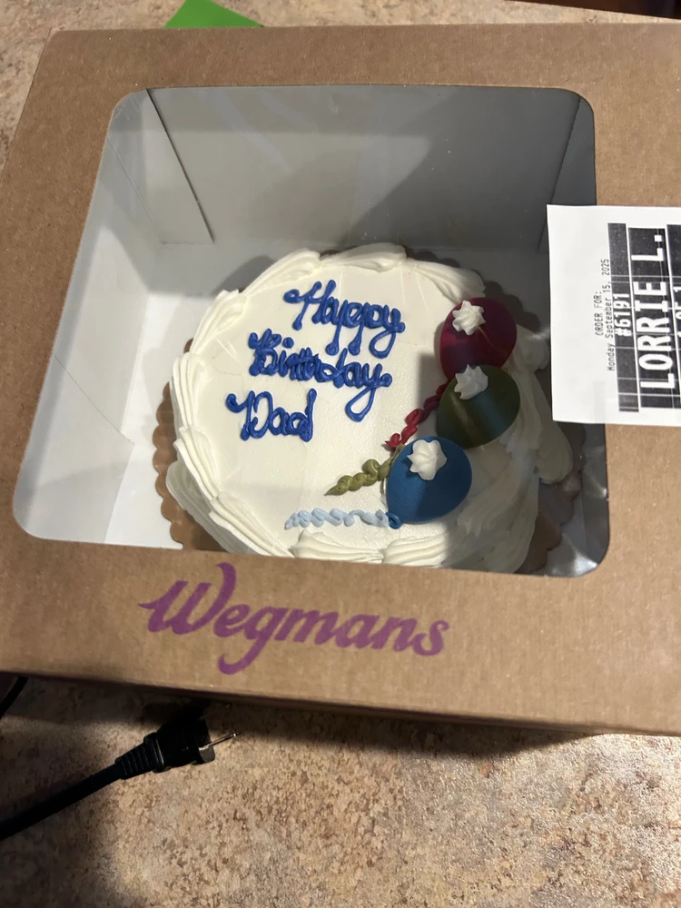 And a cake 🎂 for us to share 