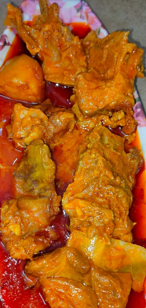 Bengali style mutton curry