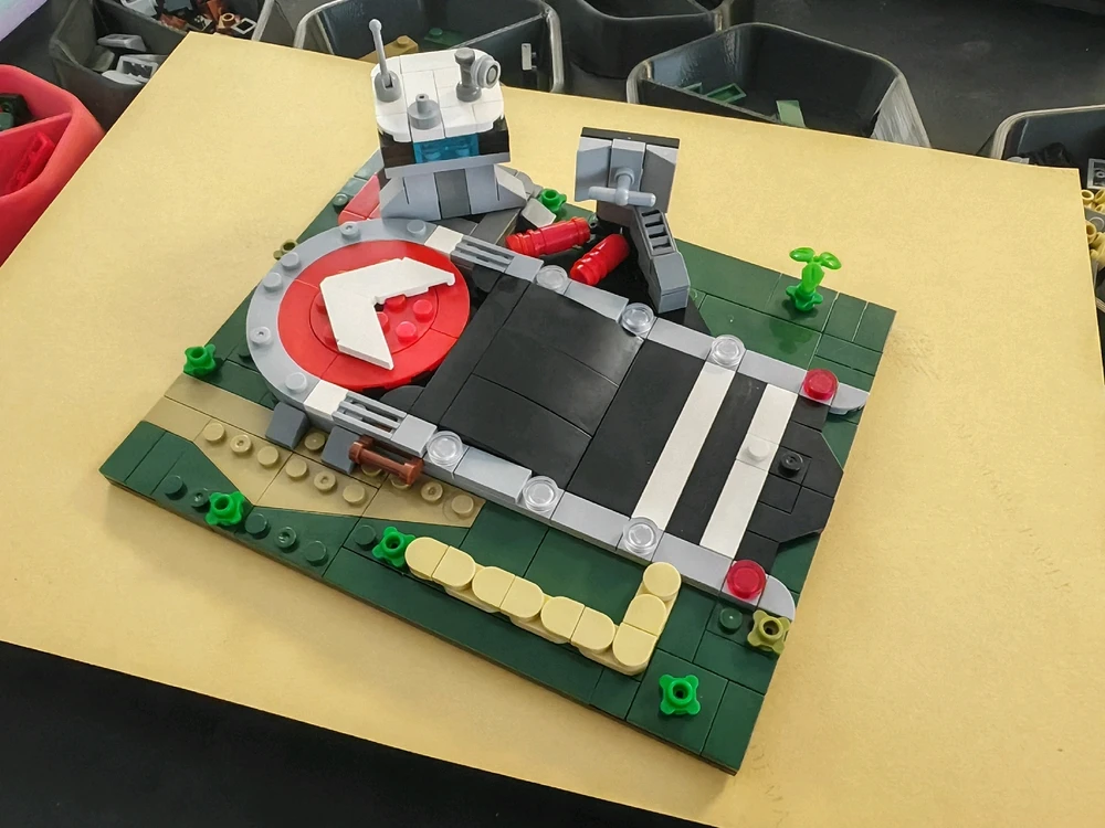 🛫 Nod-Airstrip fertig – mein Bau-Review 🟥⚫️