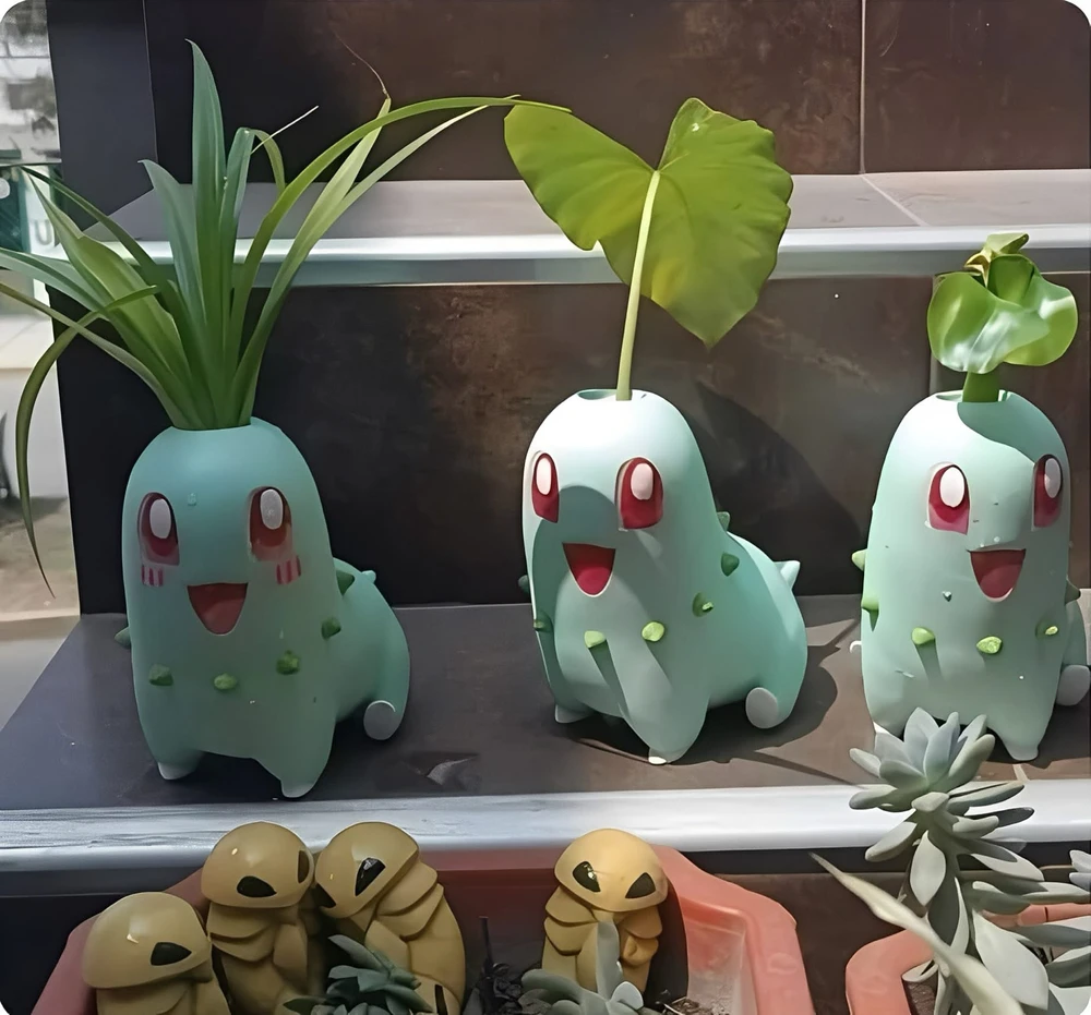 Need a mix up of Chikorita, Bulbasaur and Oddish 😂