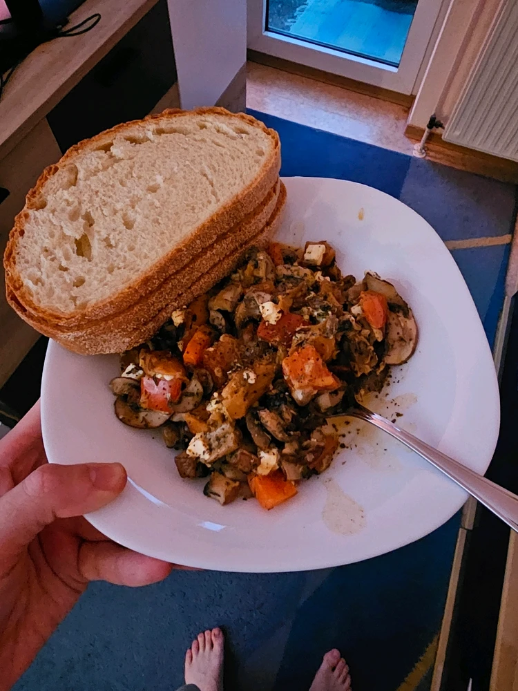 Gyrospfanne, vegetarisch 😋