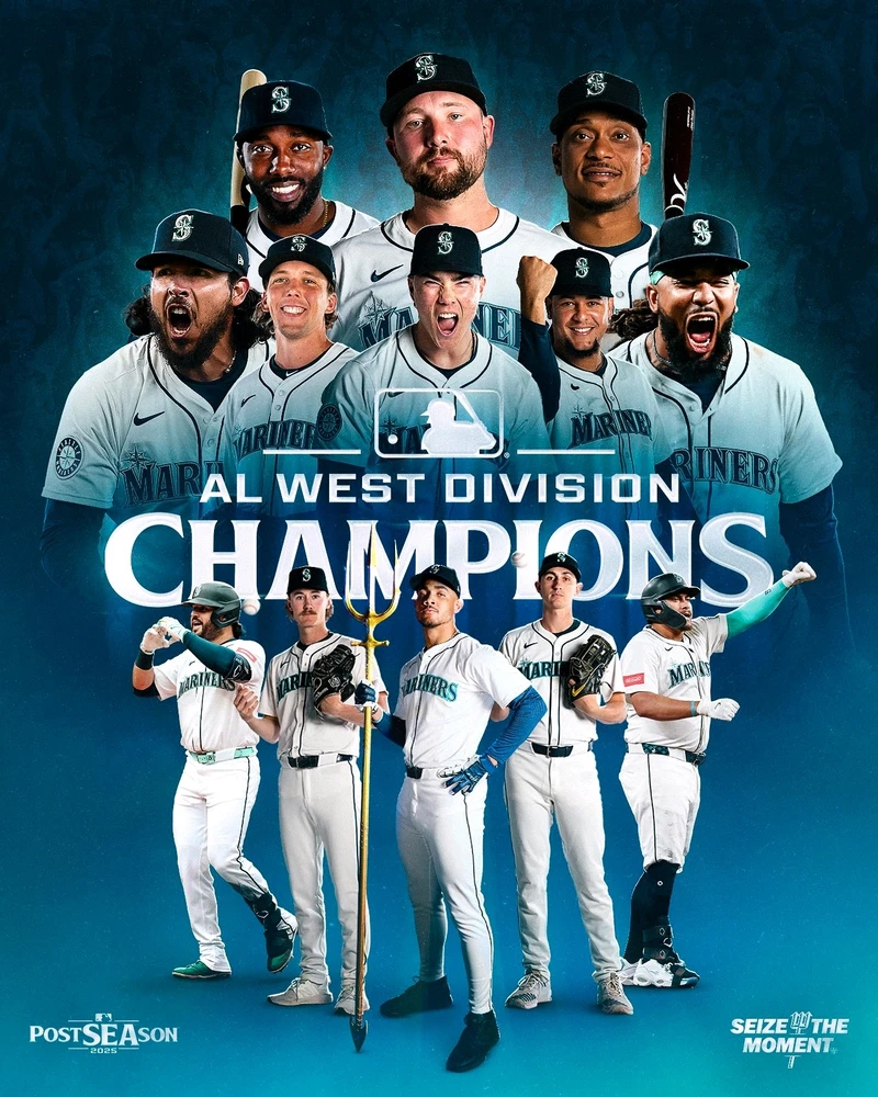 Seattle Mariners Division Champs