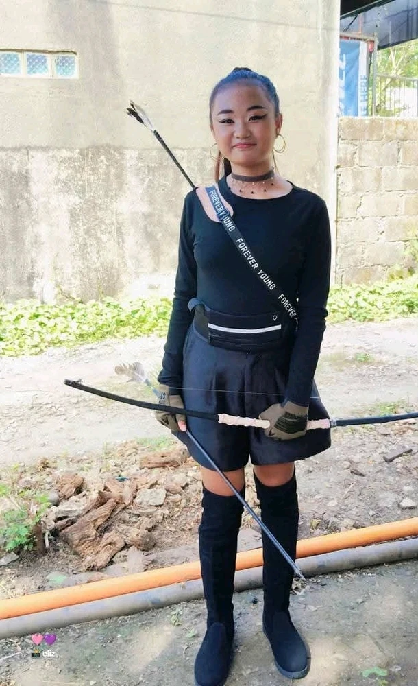 Gladly to share this from yesterday's happening with my family and our little young talent(Archery) we got at 3rd place...not bad for first timer!😊