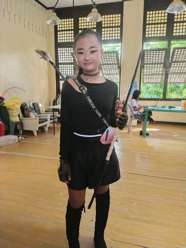 Gladly to share this from yesterday's happening with my family and our little young talent(Archery) we got at 3rd place...not bad for first timer!😊