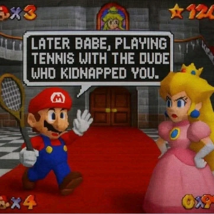 Mario tennis 😏