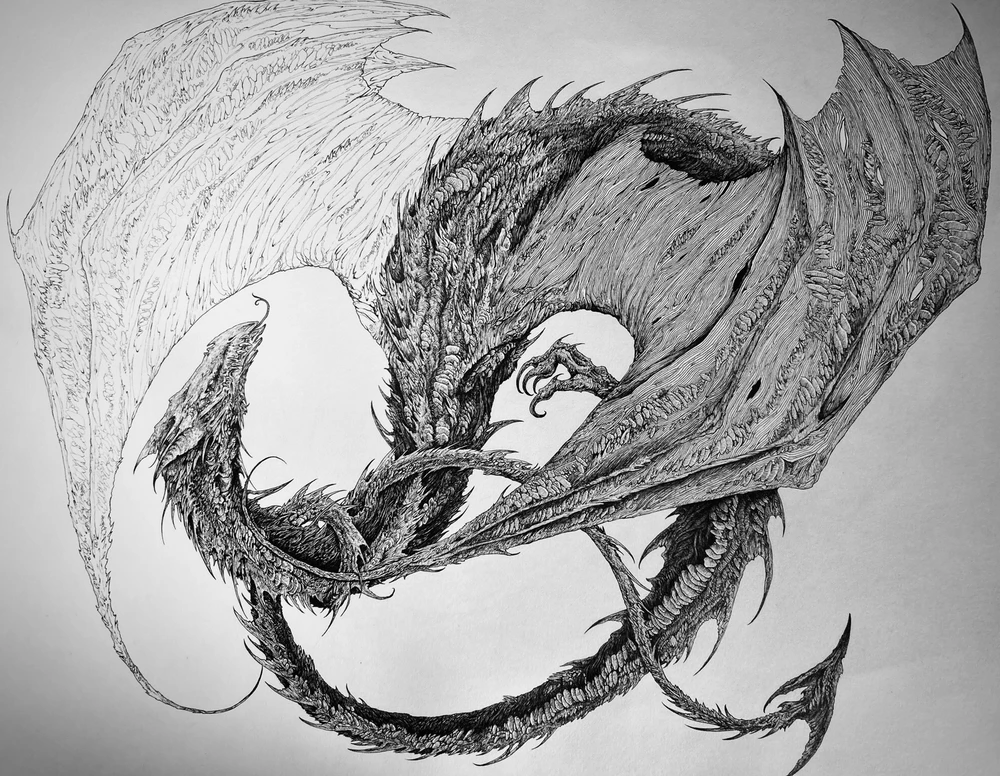 Drache, immernoch WIP