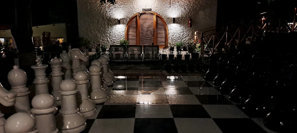 Life size chess!