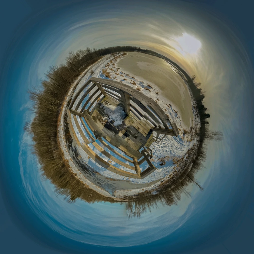 A photosphere taken from Matchedash wildlife preserve