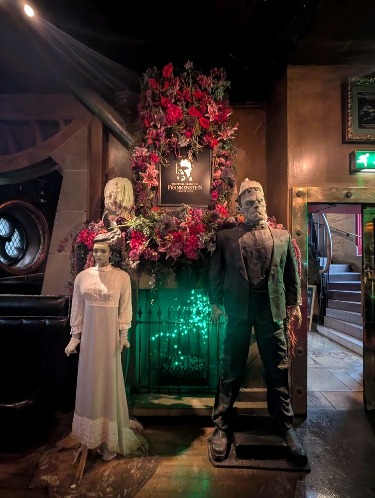 A little bit of Frankenstein action today x Edinburgh